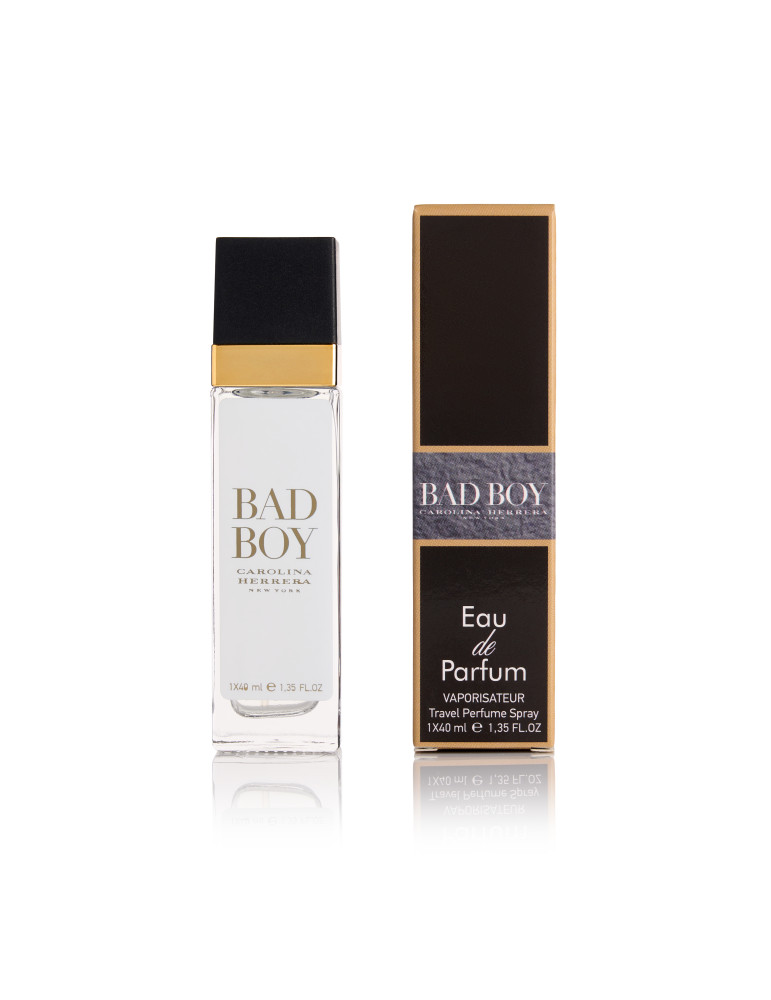 Чоловічий мініпарфум carolina herrera bad boy 40 мл Чоловічий мініпарфум carolina herrera bad boy 40 мл