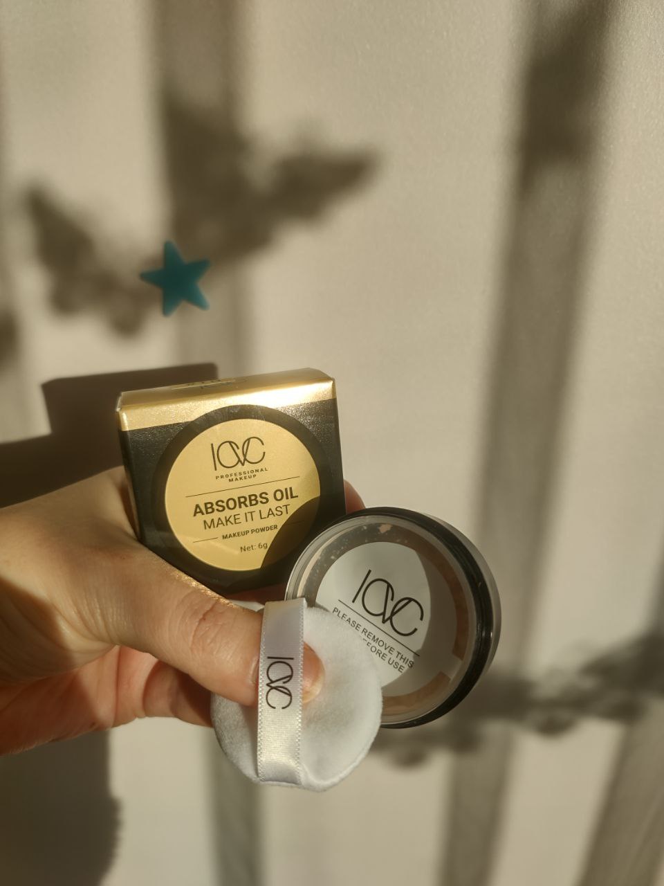 Матуюча пудра iqc professional makeup Матуюча пудра iqc professional makeup