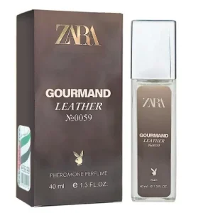 zara gourmand leather №0059 pheromone parfum чоловічий 40 мл