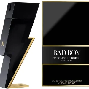 Чоловіча парфумова вода carolina herrera bad boy, 100 мл