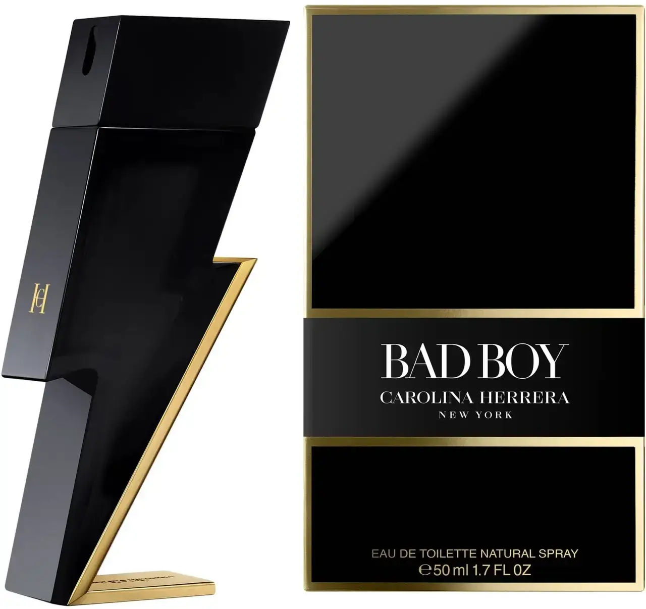 Чоловіча парфумова вода carolina herrera bad boy, 100 мл Чоловіча парфумова вода carolina herrera bad boy, 100 мл