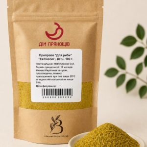 Приправа для риби Exclusive 100 г натуральні спеції
