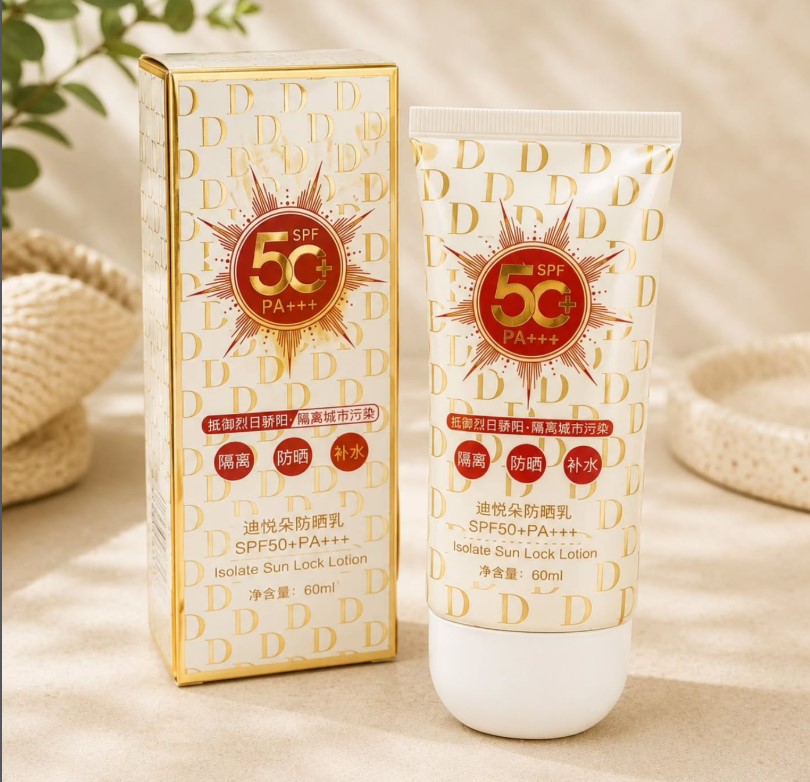 Сонцезахисний крем для обличчя spf 50+ pa+++ isolate sun lock lotion 60 мл Сонцезахисний крем для обличчя spf 50+ pa+++ isolate sun lock lotion 60 мл